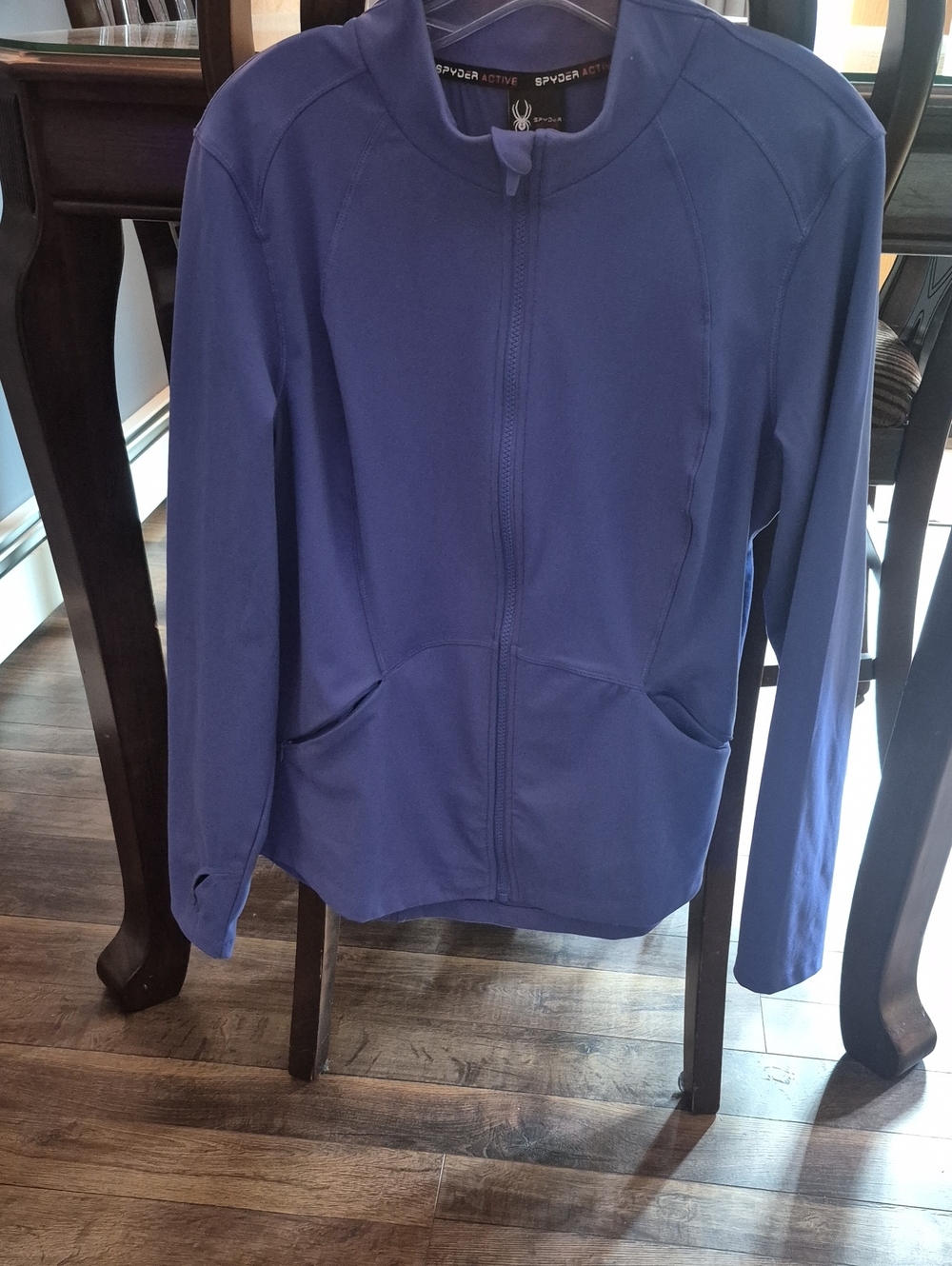 Spyder Active Blue Full-Zip Jacket
